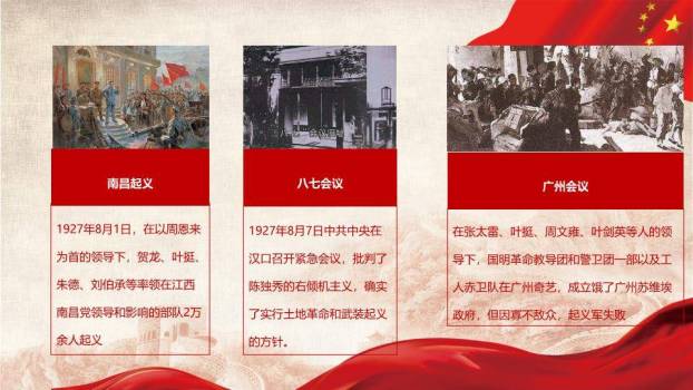 JI-000217缅怀革命先烈建党节PPT模板2