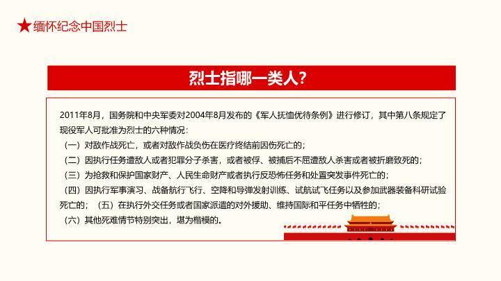 JI-000218缅怀英雄烈士纪念日PPT模板4