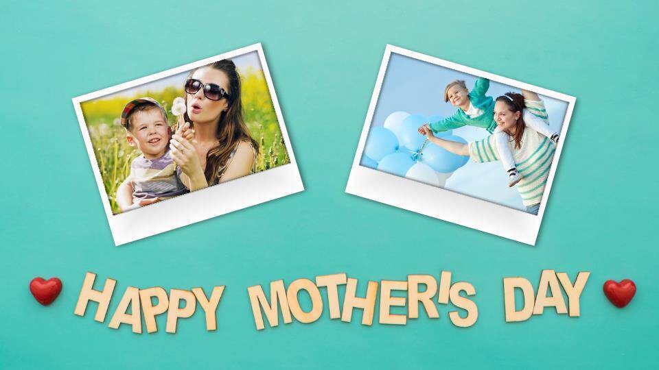 JI-000223母亲节电子相册PPT模板5