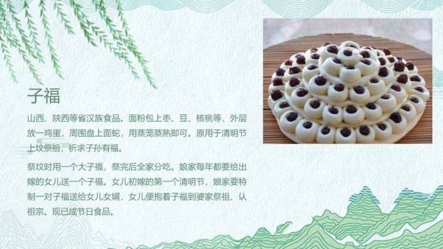 JI-000237清明节介绍清明习俗PPT下载7