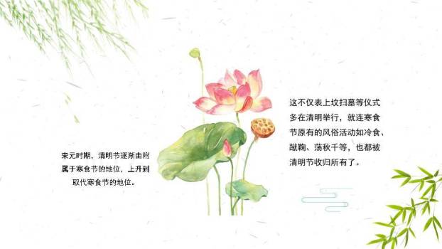 JI-000239清明节习俗介绍PPT模板5