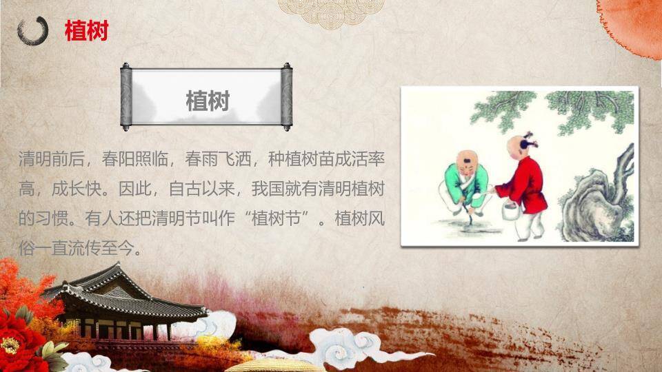 JI-000243清明思故人清明节PPT模板8