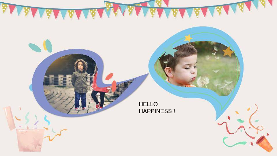 JI-000250庆祝生日周岁相册PPT模板4