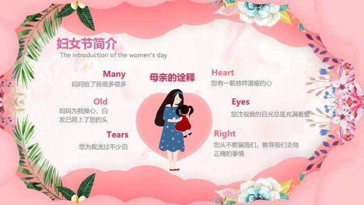 JI-000260三八妇女节女神节PPT模板1