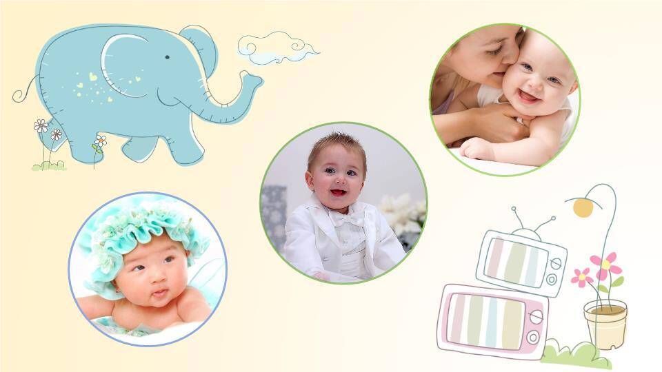 JI-000265生日快乐儿童电子相册PPT模板9