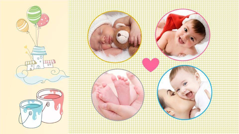 JI-000265生日快乐儿童电子相册PPT模板6