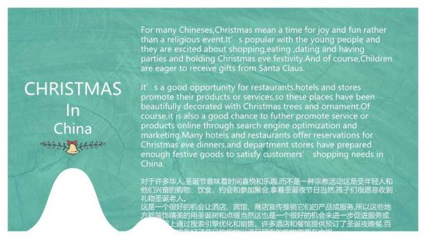 JI-000271圣诞节英文介绍PPT9