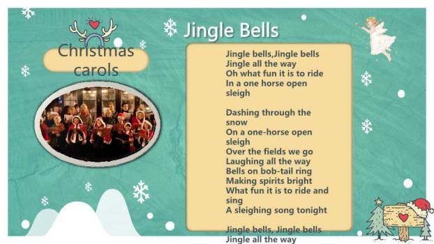 JI-000271圣诞节英文介绍PPT2