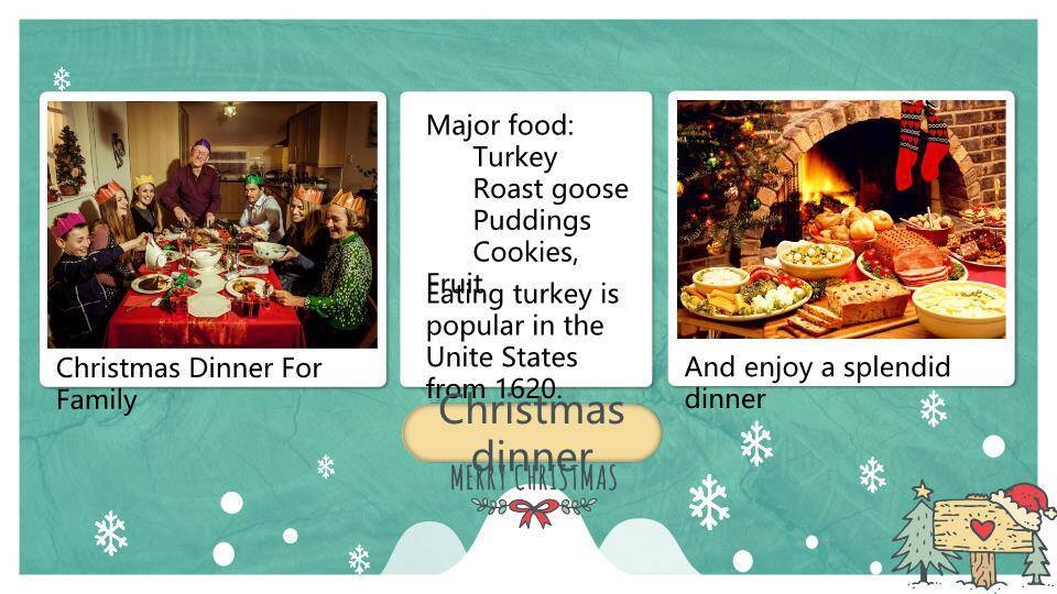 JI-000271圣诞节英文介绍PPT5