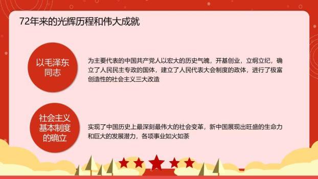 JI-000303我和我的祖国国庆节PPT模板9