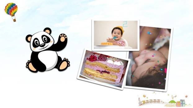 JI-000305五彩缤纷生日快乐PPT模板6