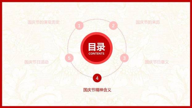 JI-000323喜迎国庆节PPT模板下载7