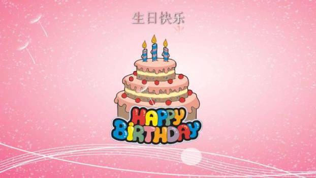 JI-000331炫酷动态生日相册PPT模板0