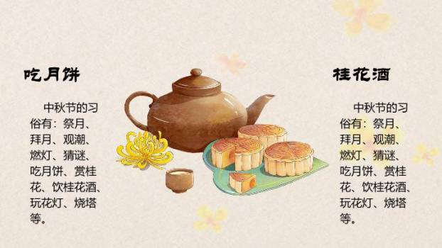 JI-000337月饼茶水中秋情动态PPT模板9