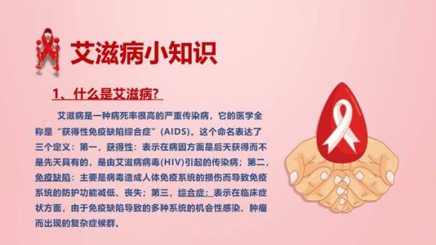 世界艾滋病日宣传PPT模板9