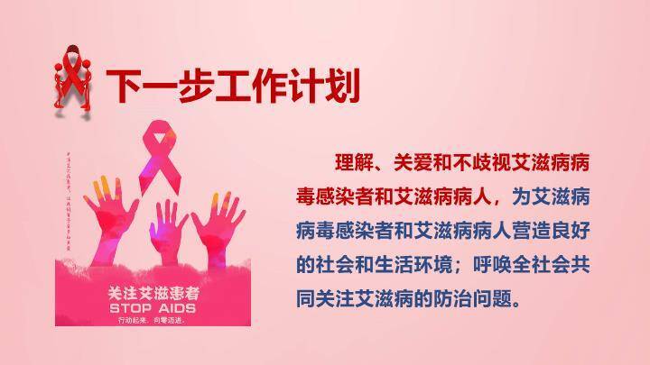 世界艾滋病日宣传PPT模板7