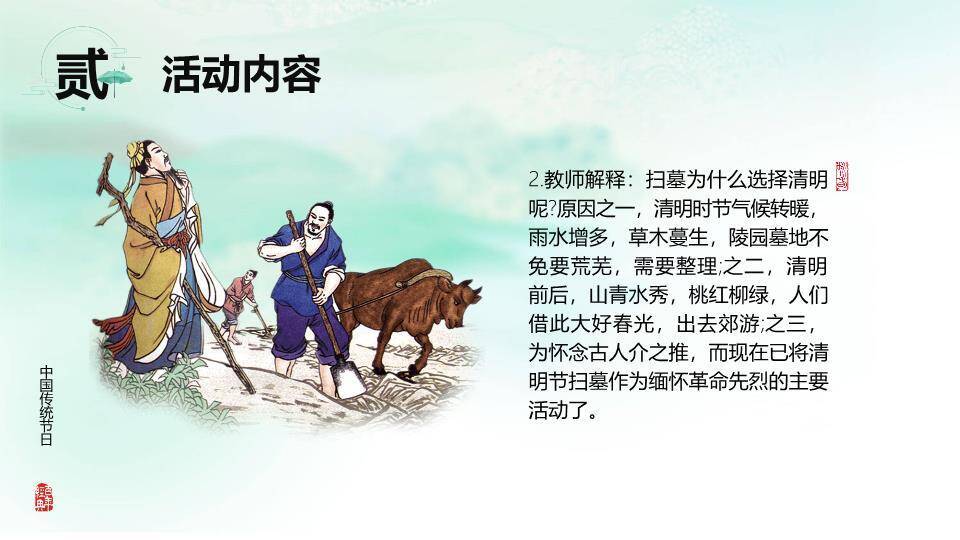 寒食节活动策划PPT模板7