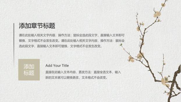 春分节气国风文化PPT模板3