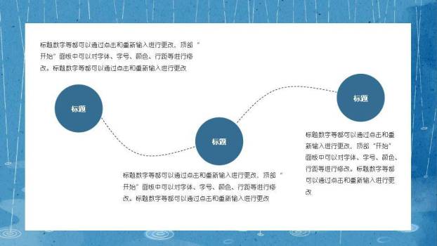 雨水节气亲子活动PPT模板4