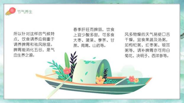 雨水节气小学课堂PPT模板9