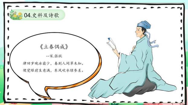 立春节气知识科普PPT模板9