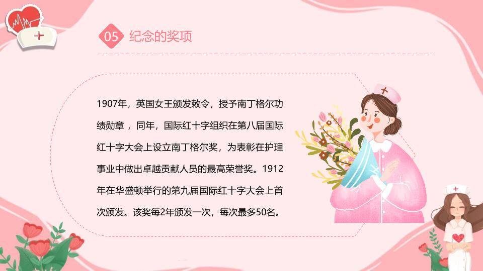 国际护士节活动策划PPT模板9