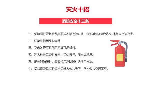 消防安全宣传日PPT模板9