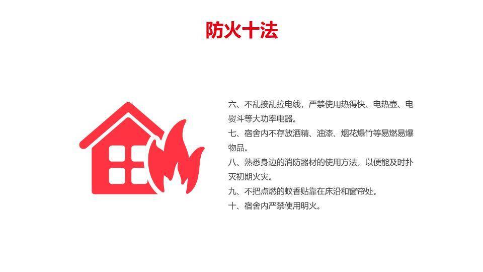 消防安全宣传日PPT模板5