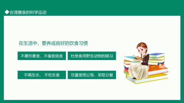 全国学生营养日科普PPT模板8