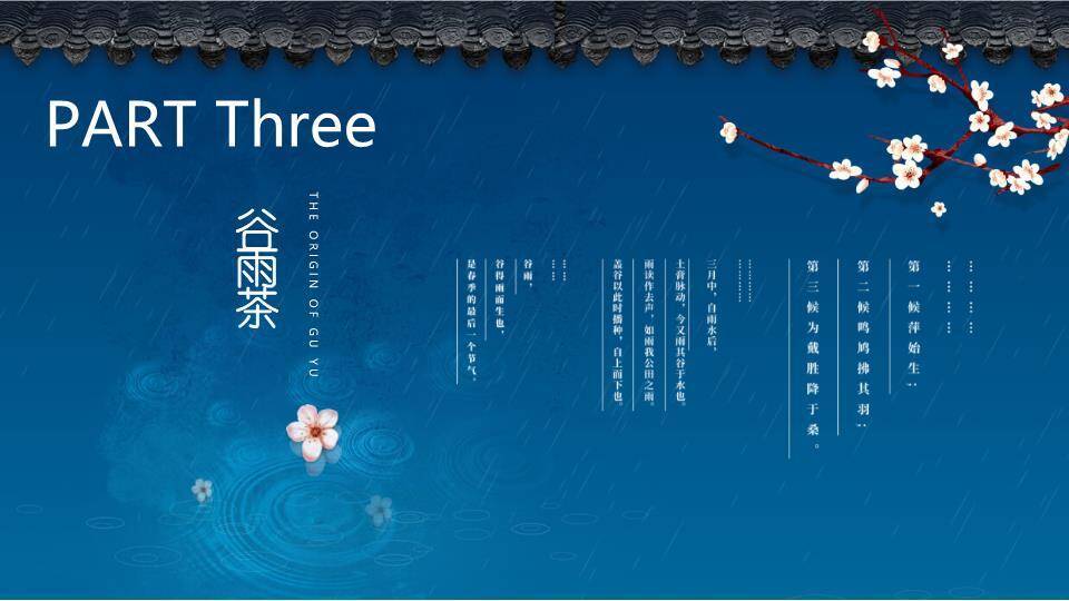 谷雨节气文化介绍PPT模板3