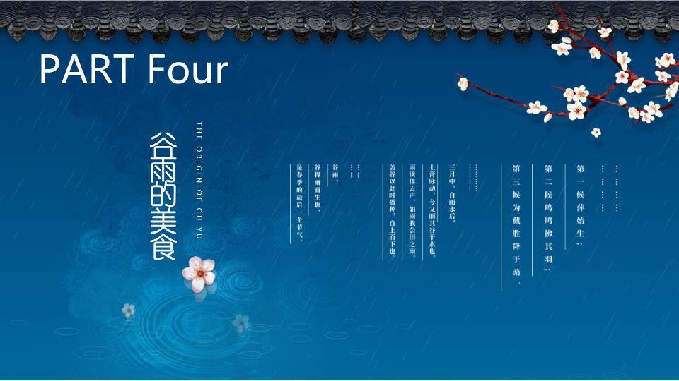 谷雨节气文化介绍PPT模板7
