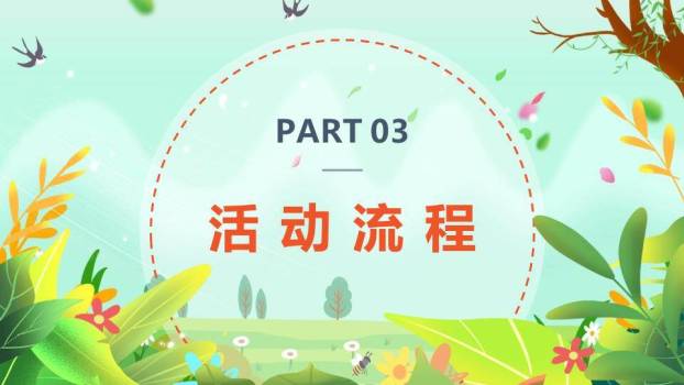 幼儿园植树节活动方案PPT模板3