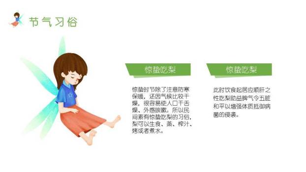 惊蛰节气科普教育PPT模板8