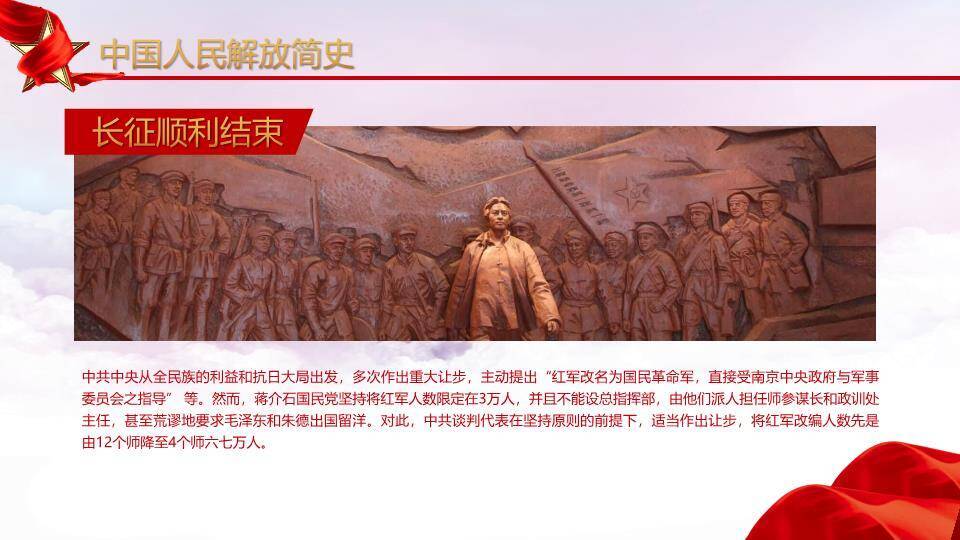 建军节热血军魂庆典PPT模板6