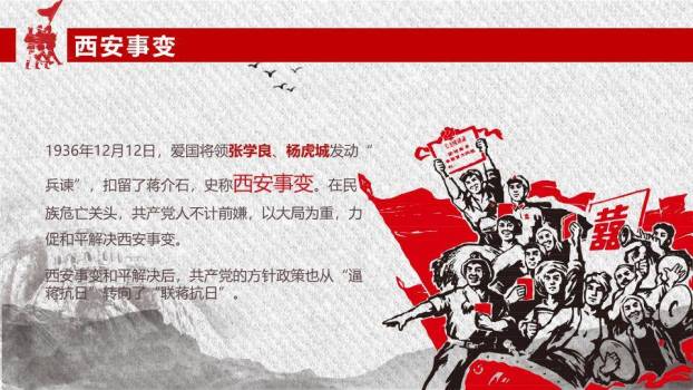 铁血铸军魂建军节纪念PPT模板4