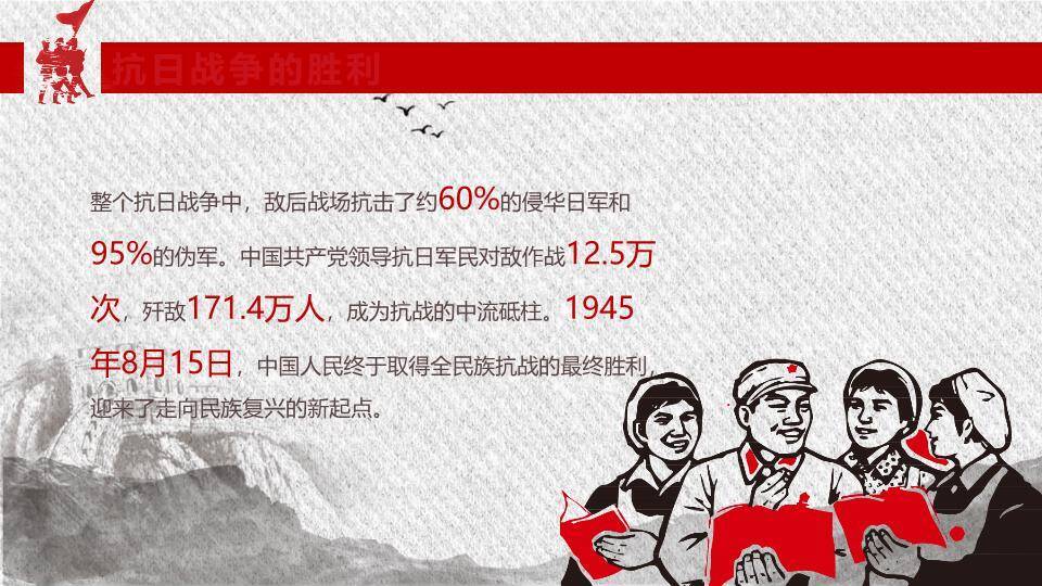 铁血铸军魂建军节纪念PPT模板6