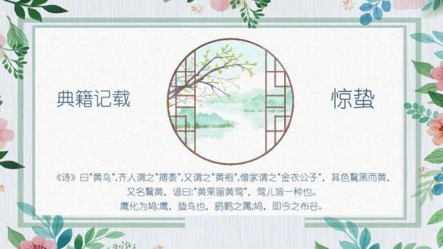 惊蛰春雷唤醒大地PPT模板8