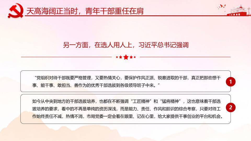 担青春之使命青年责任担当PPT模板1