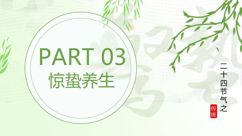 小暑节气清凉一夏PPT模板5