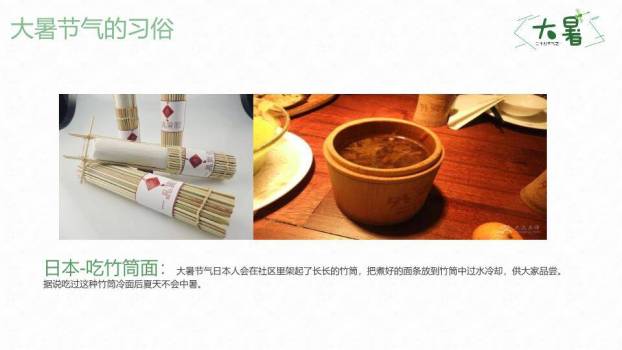 大暑节气荷塘清趣PPT模板4