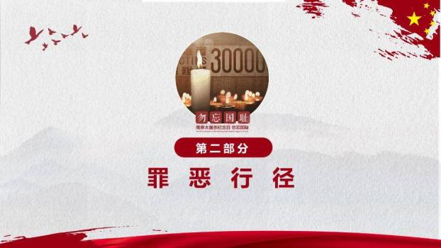 国家公祭日勿忘国耻PPT模板1