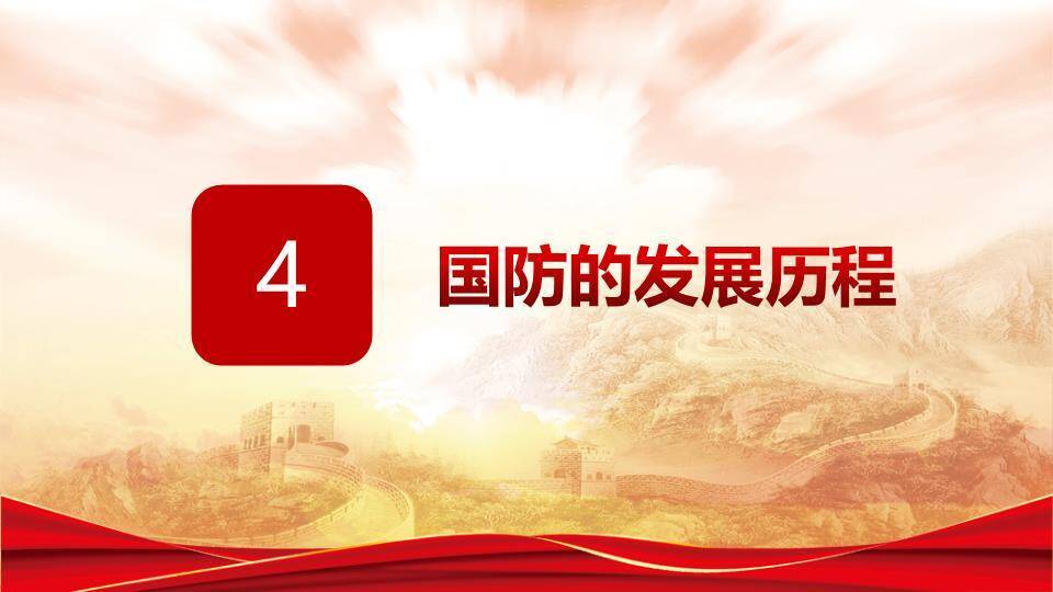 热血铸军魂国防教育授课PPT模板7