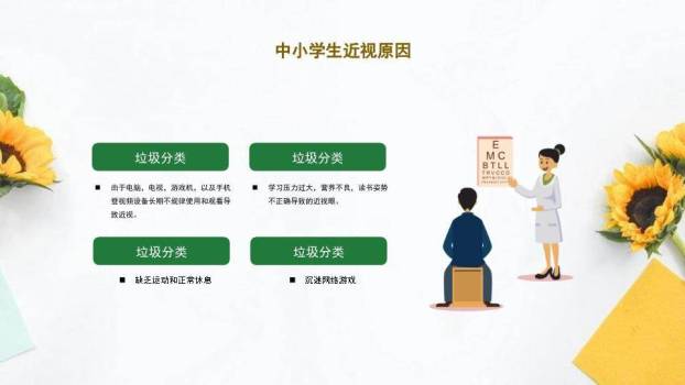 全国爱眼日科学护眼PPT模板2