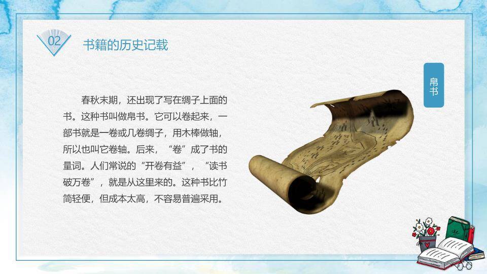 世界读书日书香童年PPT模板1