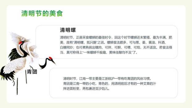 清明时节雨纷纷传统习俗PPT模板5