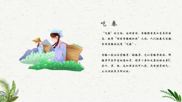 谷雨节气春日童趣PPT模板8