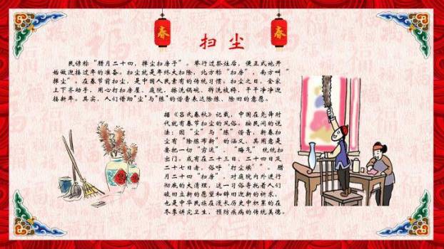 春节传统习俗文化PPT模板2
