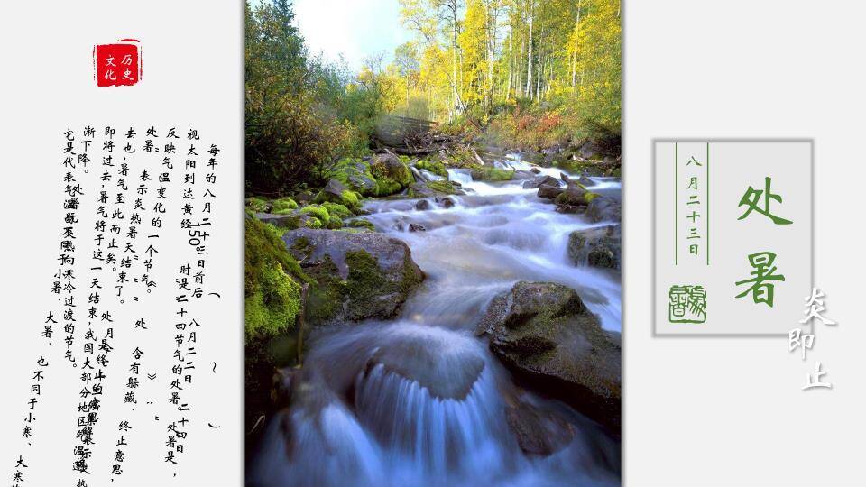 二十四节气文化传承PPT模板6