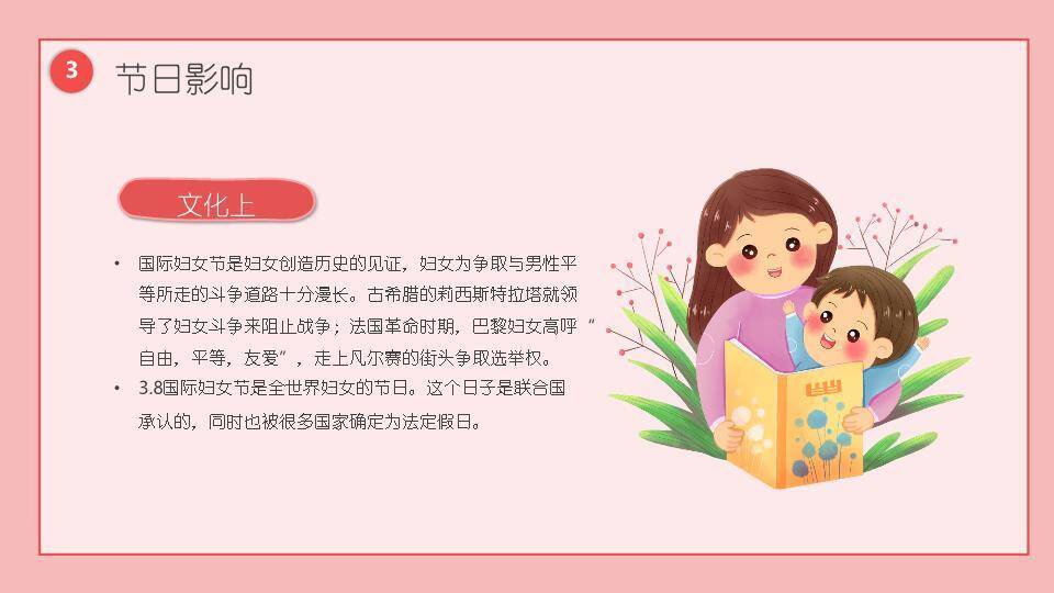 大寒节气雪中梅花PPT模板8