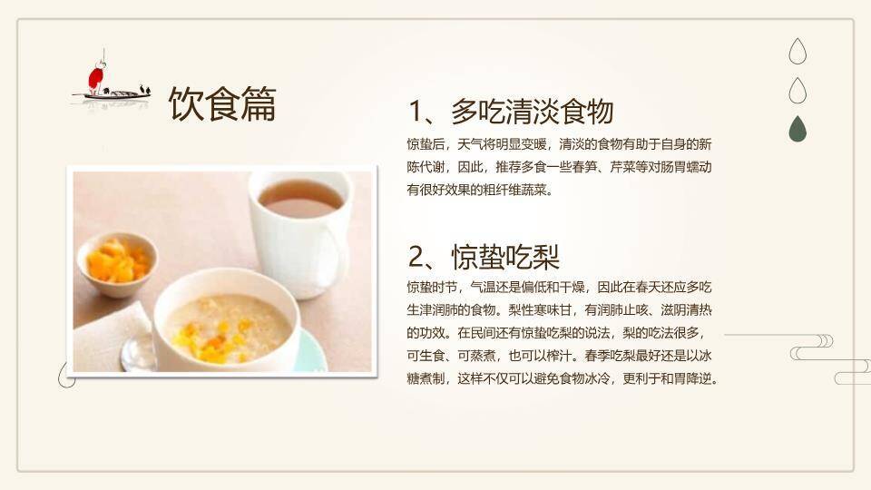 大寒节气窗格雅韵PPT模板6